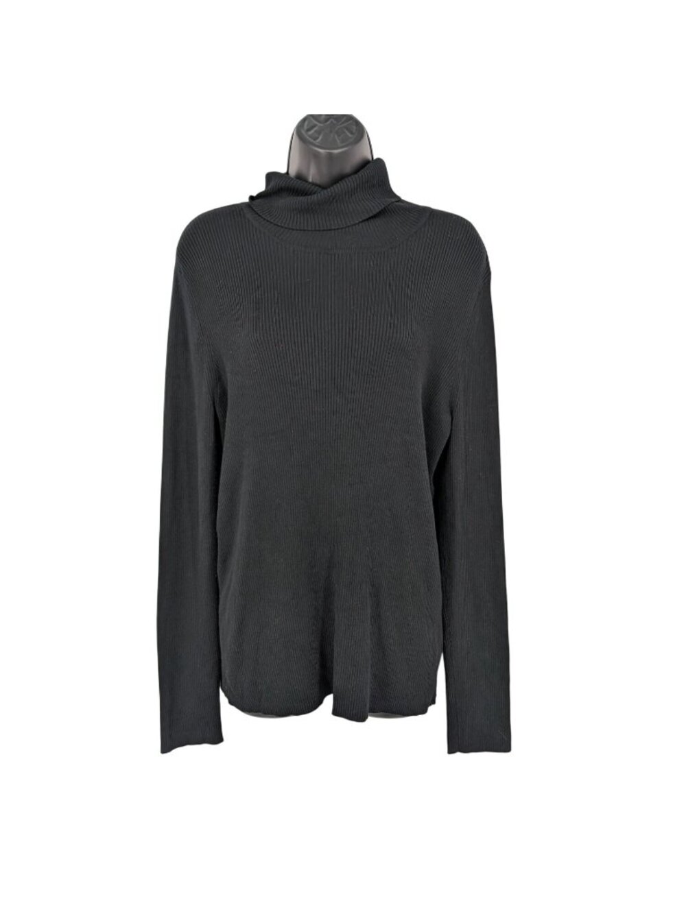 The Limited Ribbed Turtleneck Sweater Lightweight Pullover Minimalist XLarge